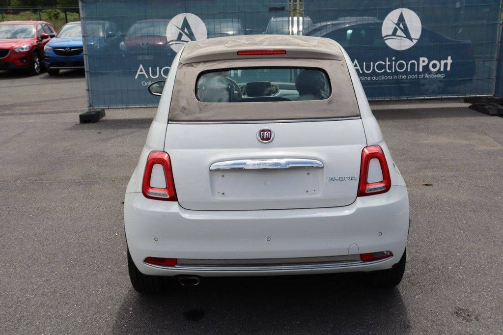 Pkw Fiat 500c Benzin Mild-Hybrid 70 PS 2021 (Marge)