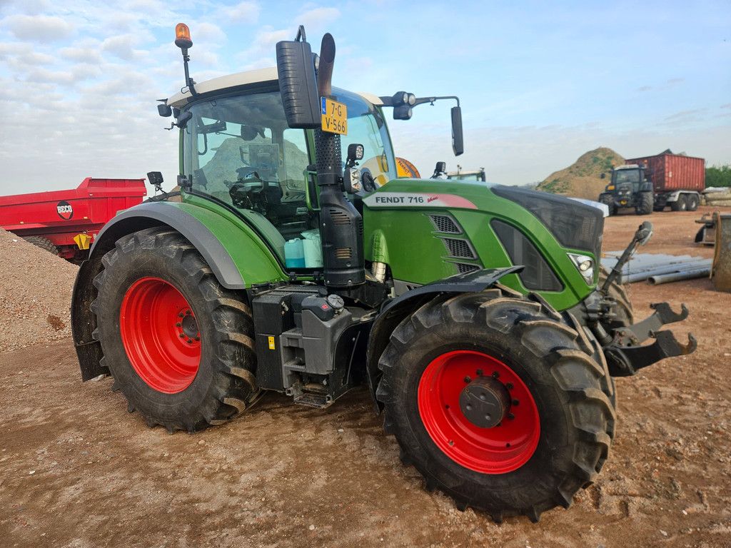 Fendt 716 S4 Profi Plus Bandendruk wisselsysteem (714 718 720)
