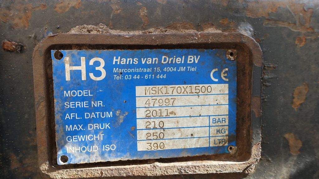Kantelbak Kantelbak CW10 150Cm