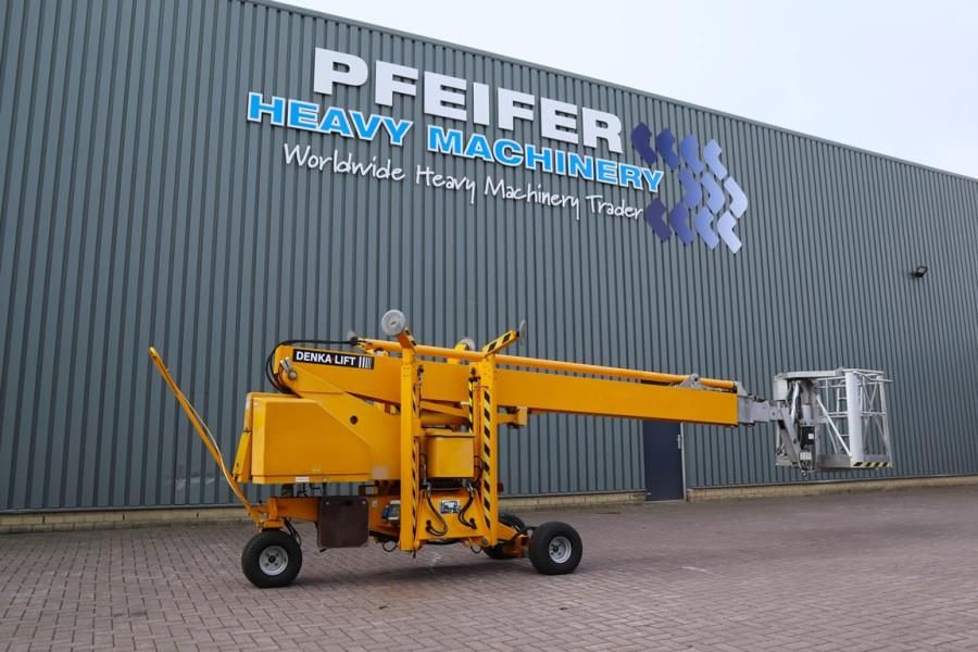 Denka-Lift DL22N Electric, 22m Working Height, 12m Reach, Sim