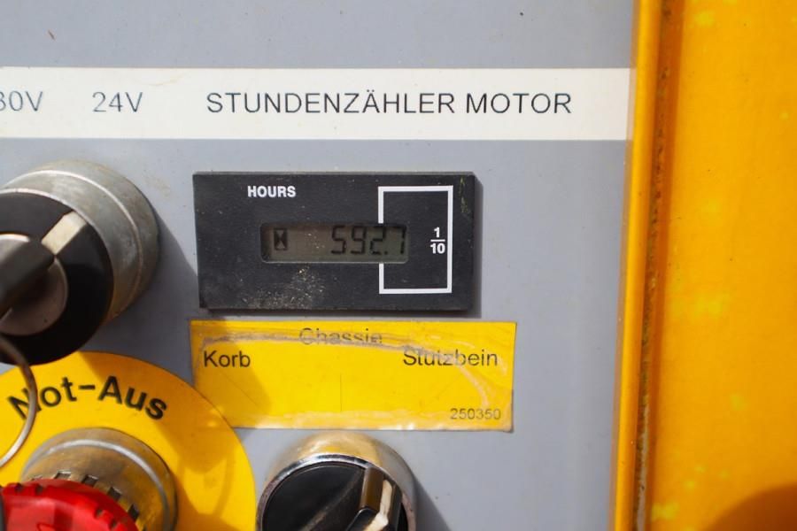Denka-Lift DL22N Electric, 22m Working Height, 12m Reach, Sim