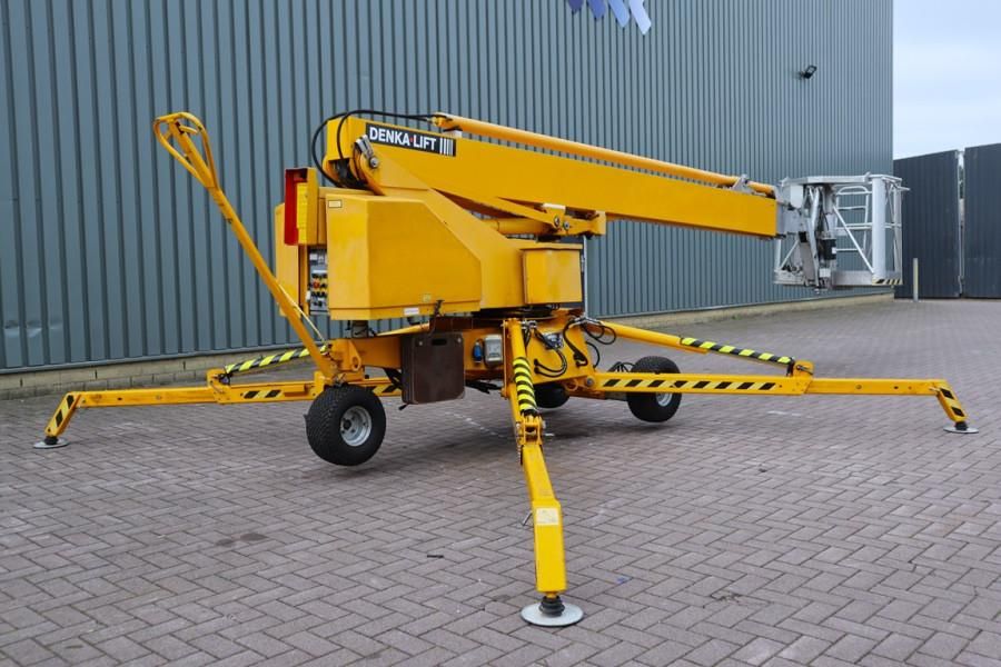 Denka-Lift DL22N Electric, 22m Working Height, 12m Reach, Sim