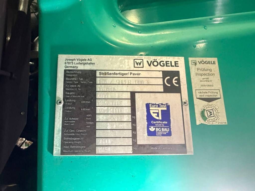 Vögele SUPER 1300-3i