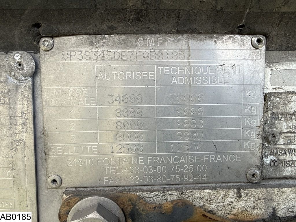 Magyar Bitum 33.330 Liter, 1 Compartiment, HeatingGenerator