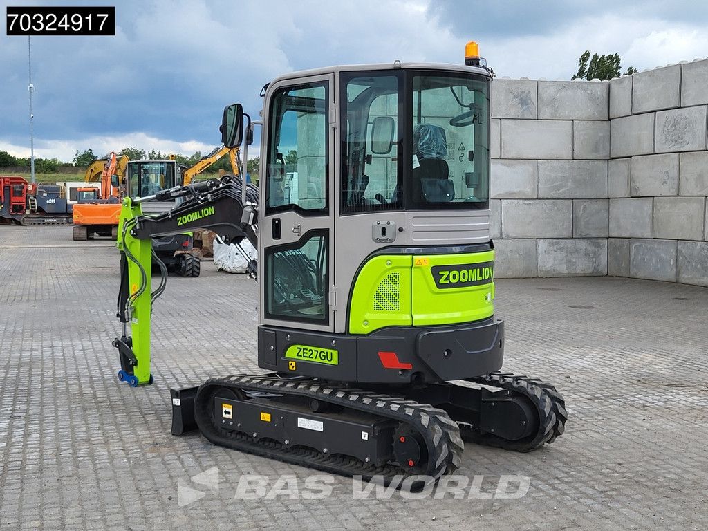 Zoomlion ZE27 GU KUBOTA ENGINE - CE CERTIFIED