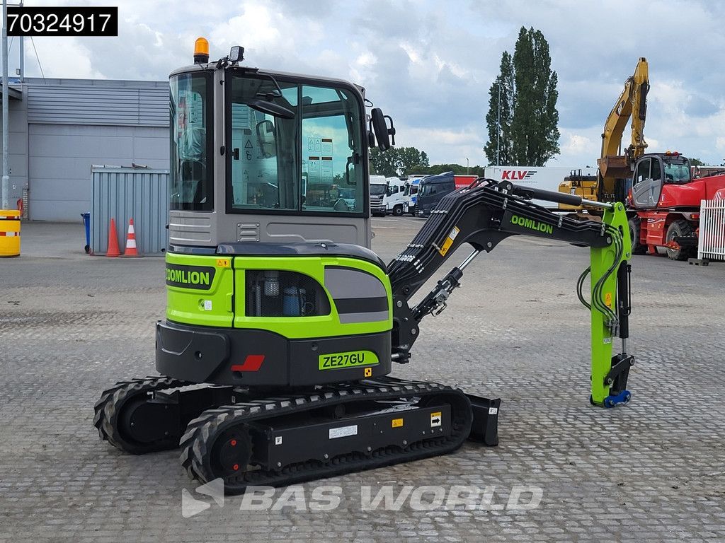 Zoomlion ZE27 GU KUBOTA ENGINE - CE CERTIFIED