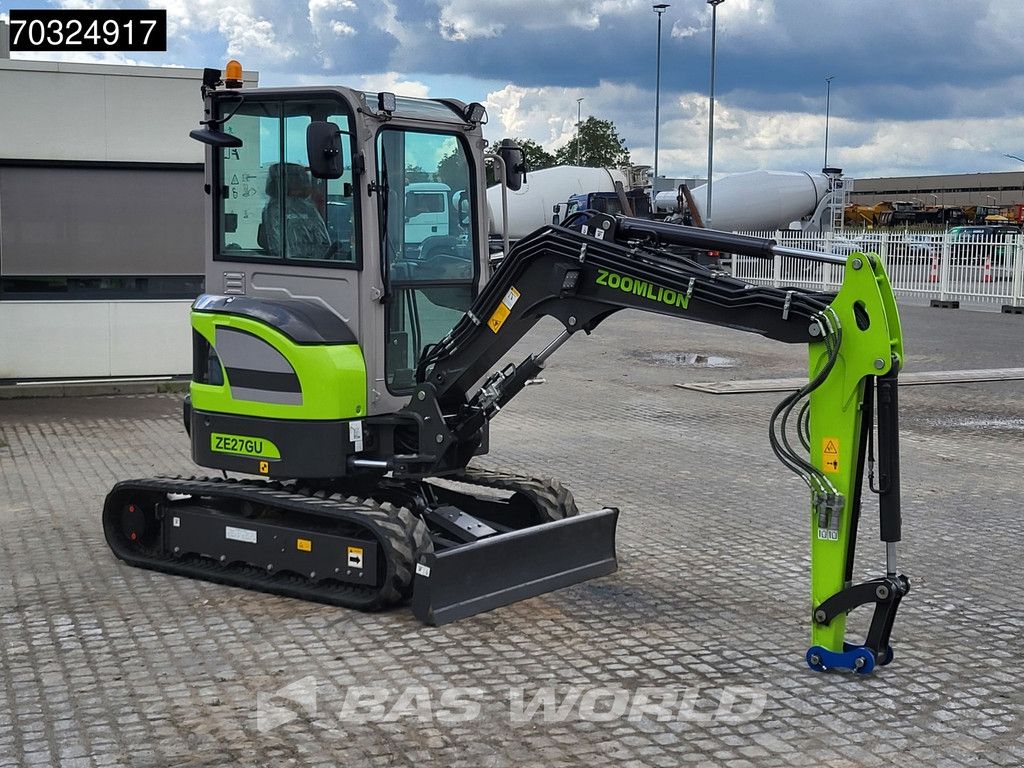 Zoomlion ZE27 GU KUBOTA ENGINE - CE CERTIFIED