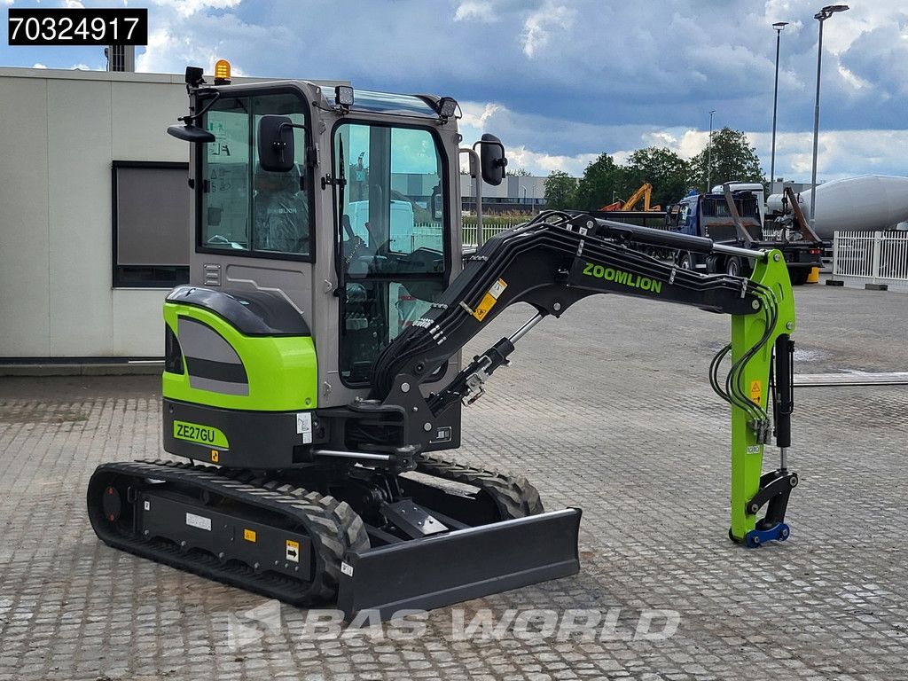 Zoomlion ZE27 GU KUBOTA ENGINE - CE CERTIFIED
