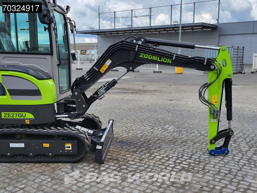 Zoomlion ZE27 GU KUBOTA ENGINE - CE CERTIFIED