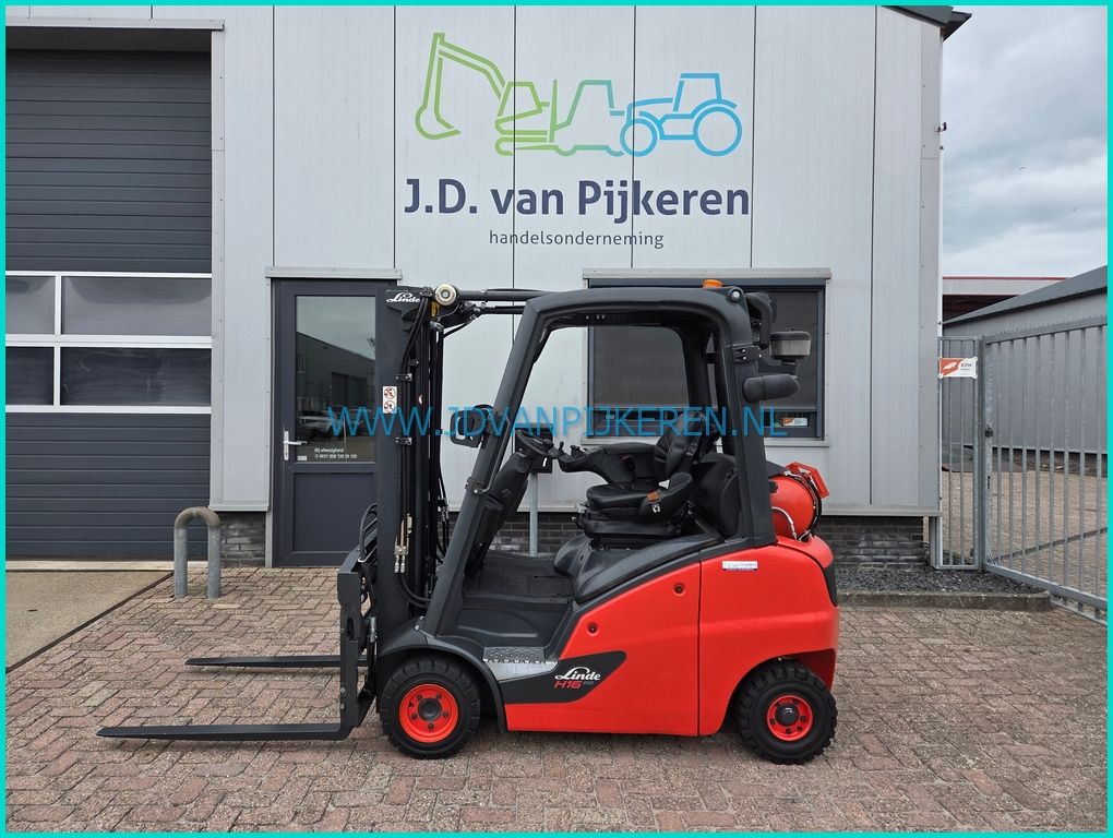 Linde H16T-01 evo 8252uur triplex4.6m+sideshift+211cm hoog