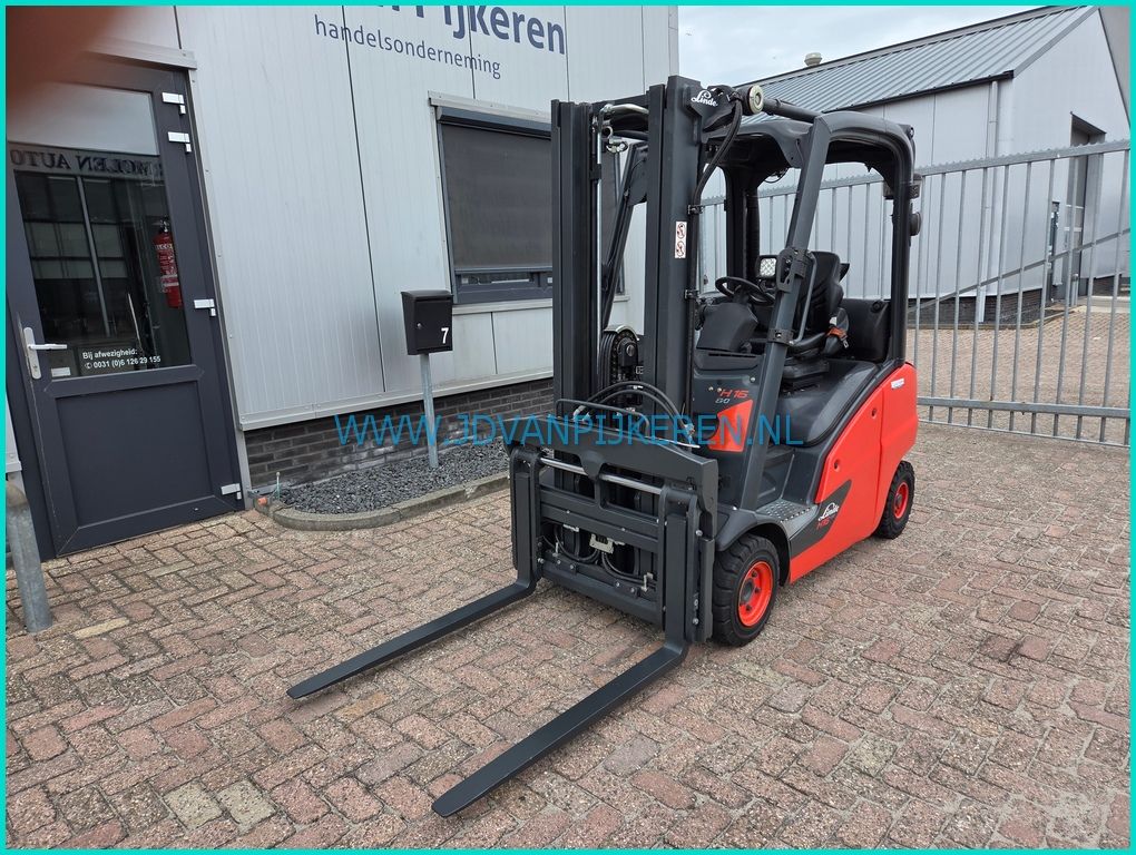 Linde H16T-01 evo 8252uur triplex4.6m+sideshift+211cm hoog