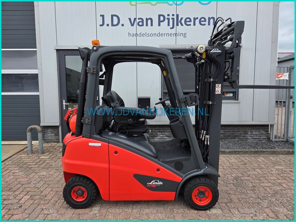 Linde H16T-01 evo 8252uur triplex4.6m+sideshift+211cm hoog