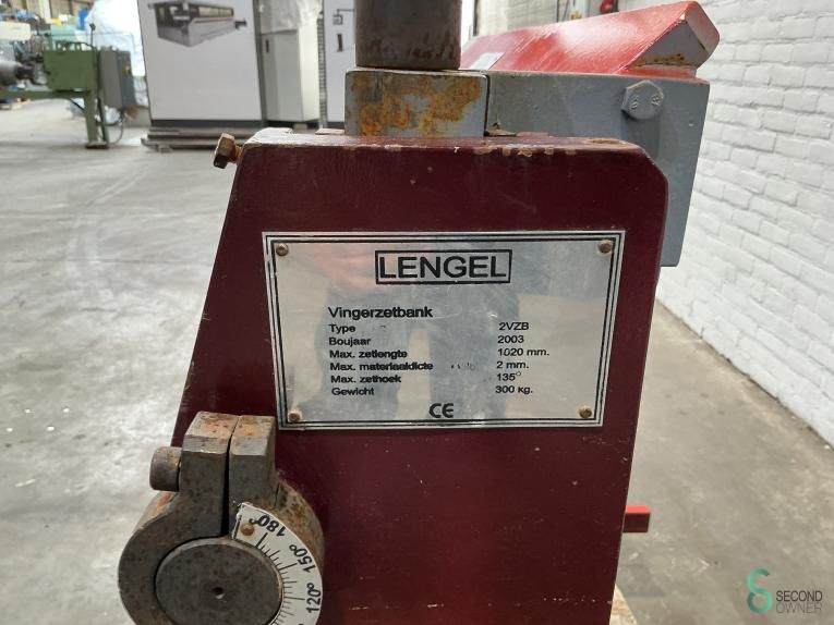 Vouwbanken Lengel 2VZB, 1020x2mm 2003