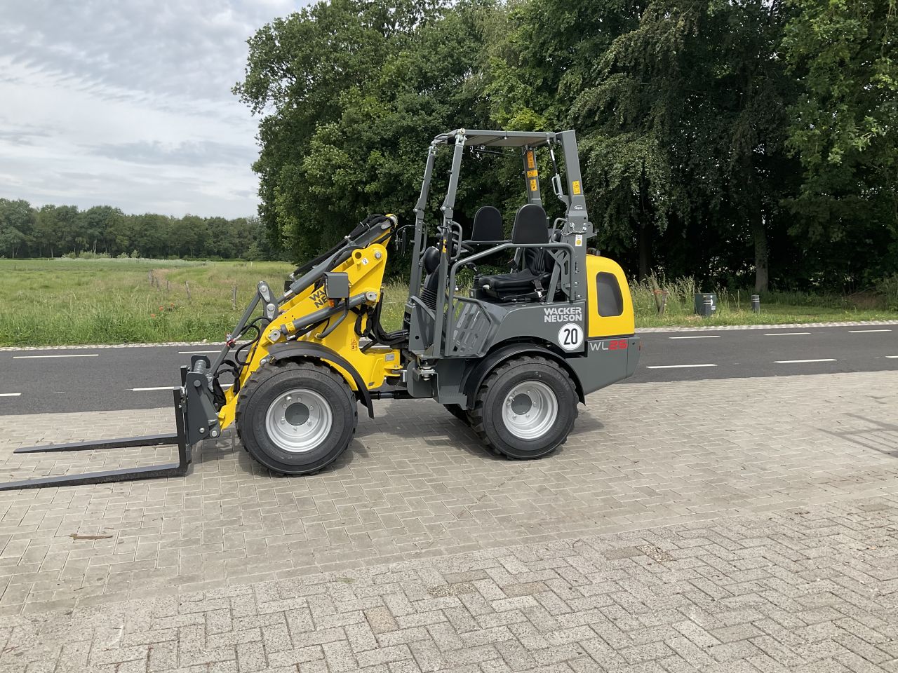 Wacker Neuson shovel/ kniklader. WL25 NIEUW