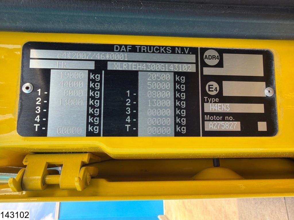 DAF XF 510 EURO 6, Retarder, ACC
