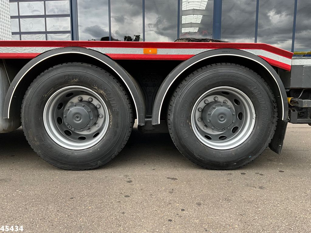 Mercedes-Benz Arocs 3251 8x4 Euro 6 Retarder HMF 85 Tonmeter laadkraan Fly-Jib