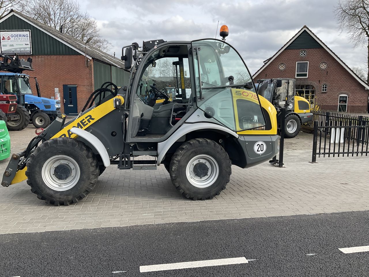 Kramer 5075 shovel. 2022. 976 uur