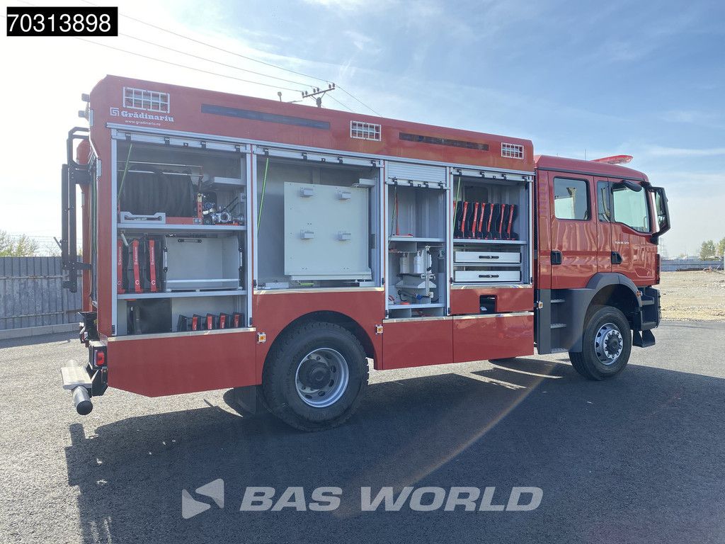 MAN TGM 18.320 4X4 NEW! Gradinariu Feuerwehr Automatic Euro 6 Pump