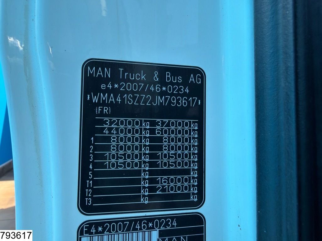 MAN TGS 35 460 8x4, EURO 6, Manual