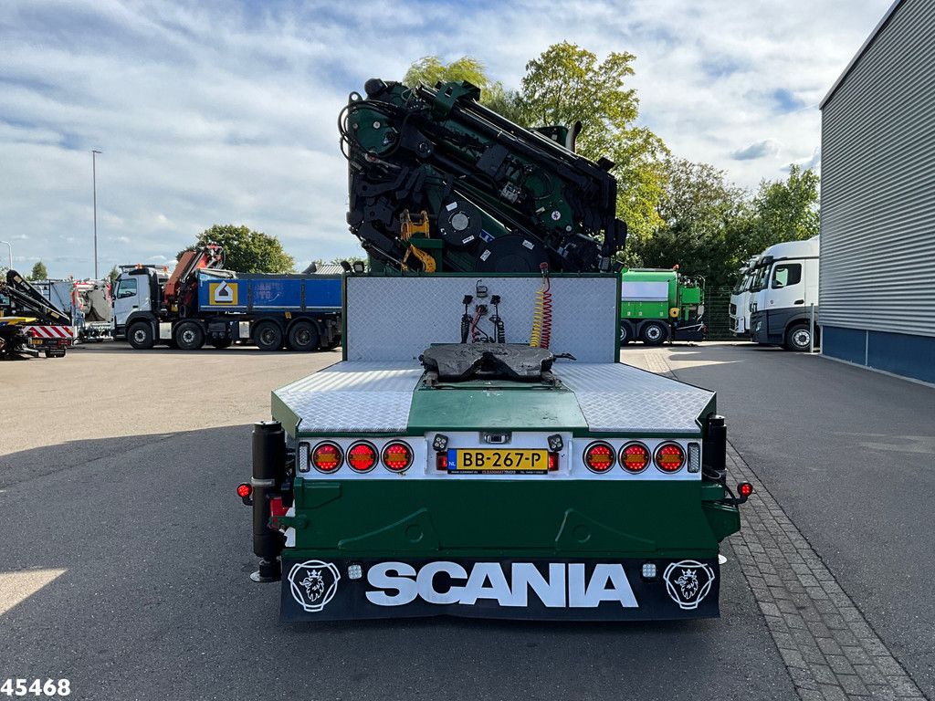 Scania R 490 8x4 Euro 6 Effer 140 Tonmeter laadkraan + Fly-Jib Just 283.508 km