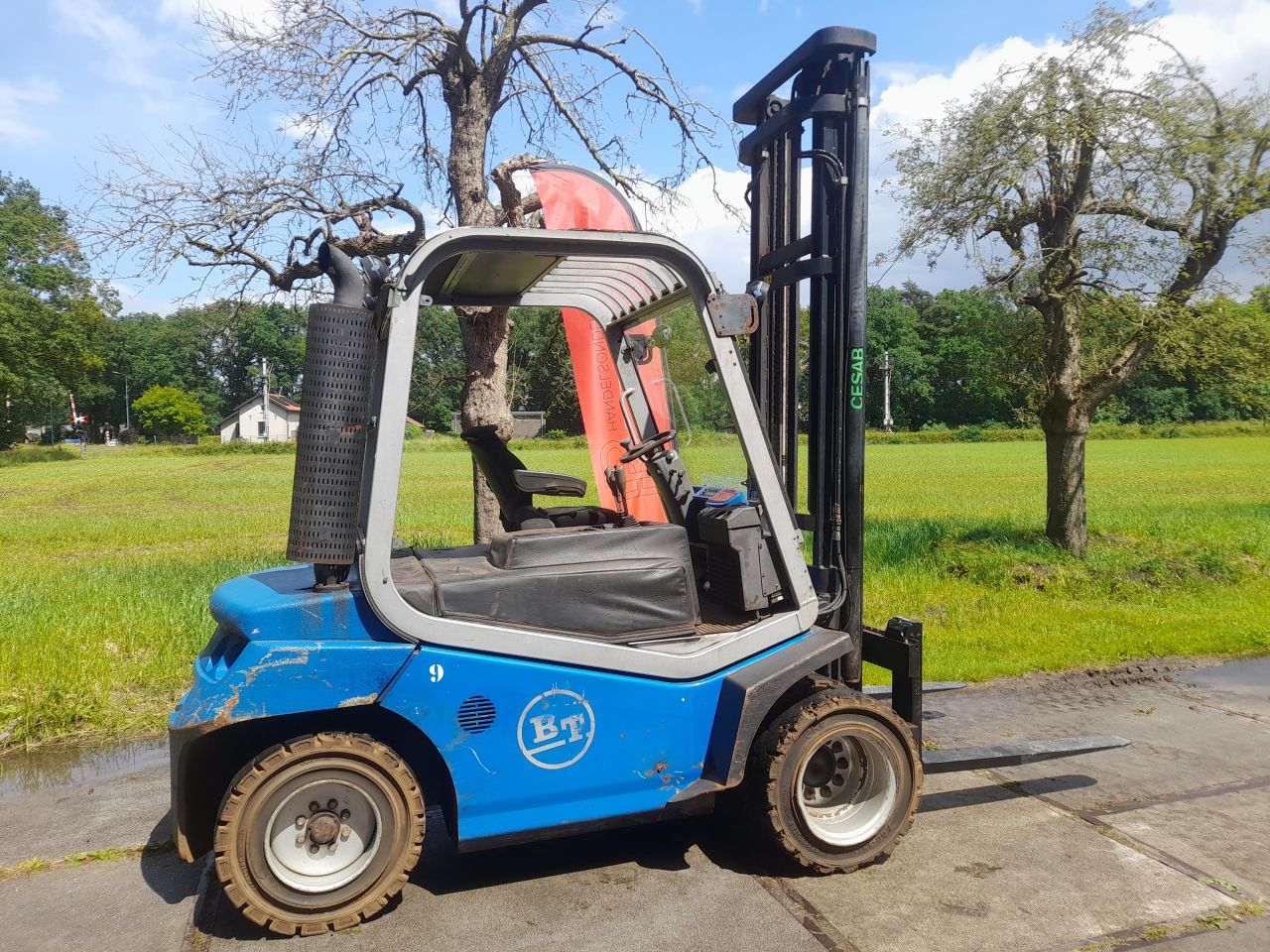 BT 4.5 ton diesel heftruck BJ2014