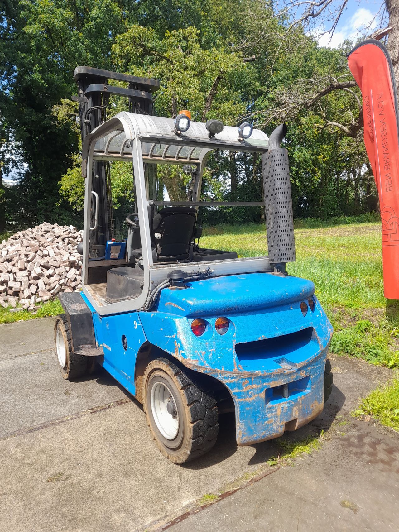 BT 4.5 ton diesel heftruck BJ2014