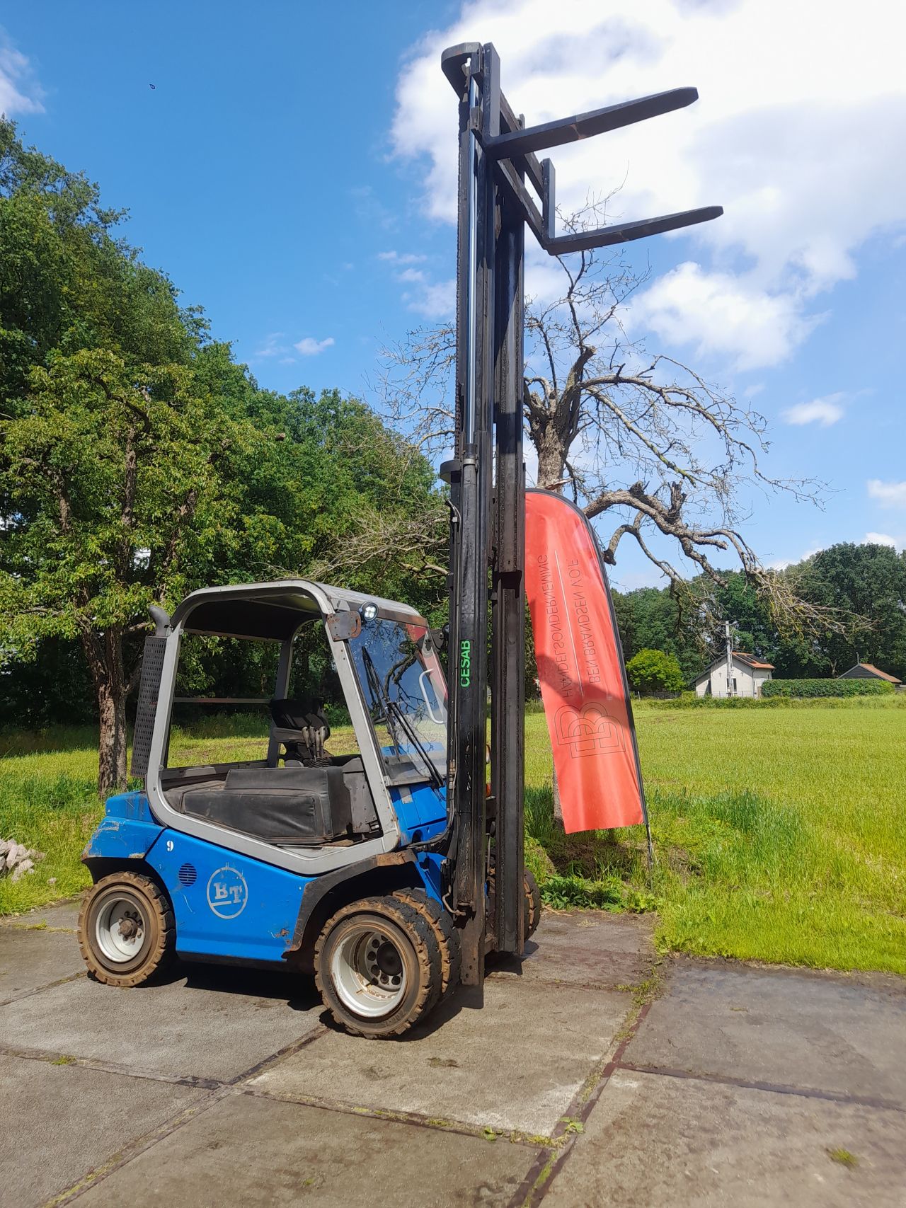 BT 4.5 ton diesel heftruck BJ2014