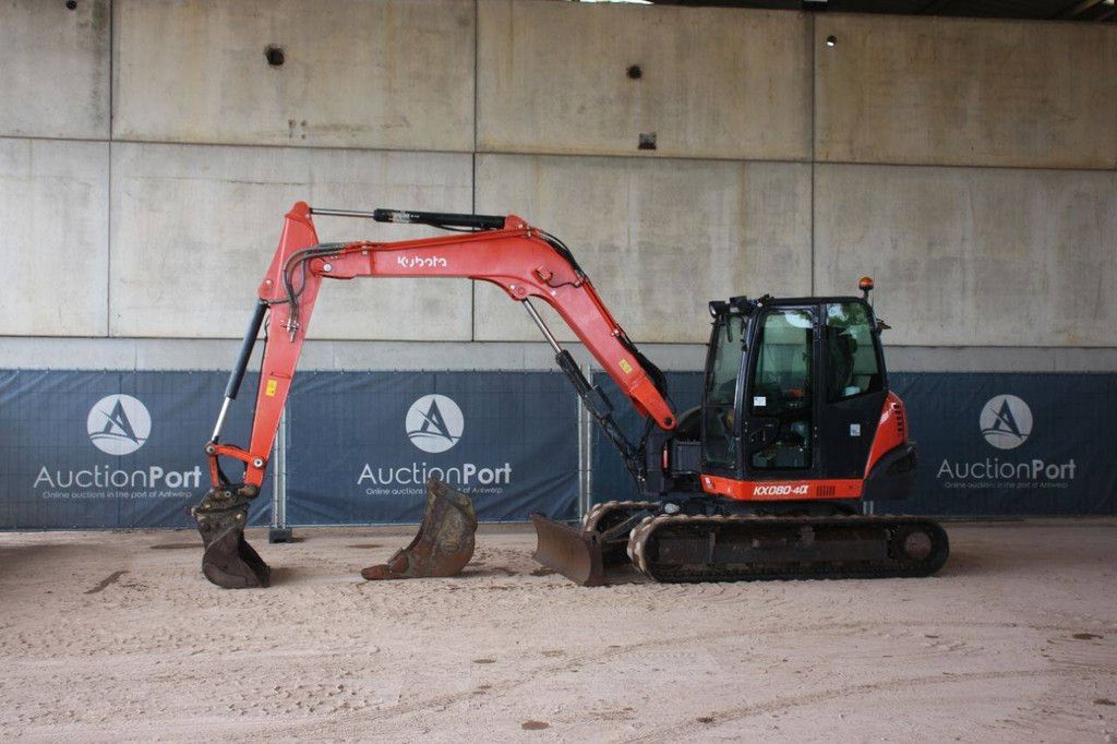 Raupenbagger Kubota KX080-4α Diesel 46,5 kW 2019