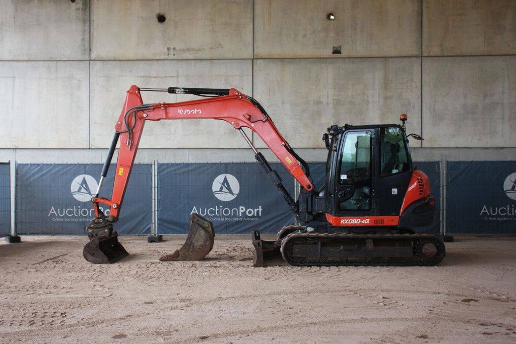 Raupenbagger Kubota KX080-4α Diesel 46,5 kW 2019