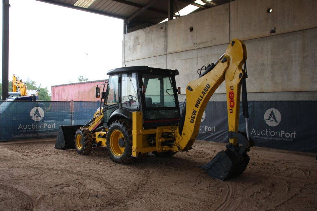 New Holland B80B-SS Diesel 96 PS Baggerlader, Baujahr 2017