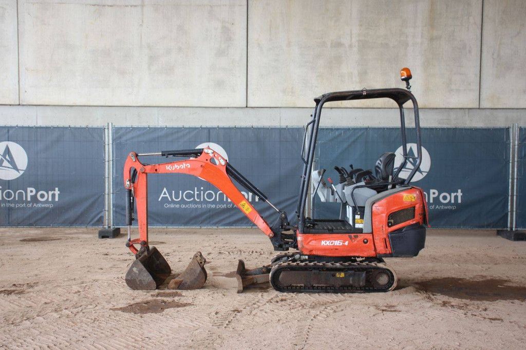 Mini excavator Kubota KX015-4 Diesel 9.6kW 2014