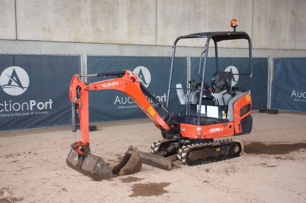 Mini excavator Kubota KX015-4 Diesel 9.6kW 2014