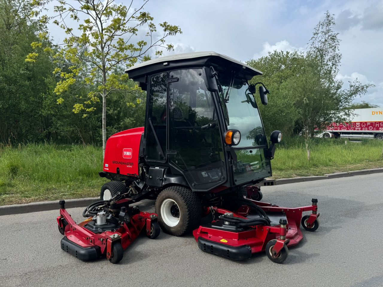 Toro Groundmaster 4010-D cirkelmaaier 2017 SmartPower
