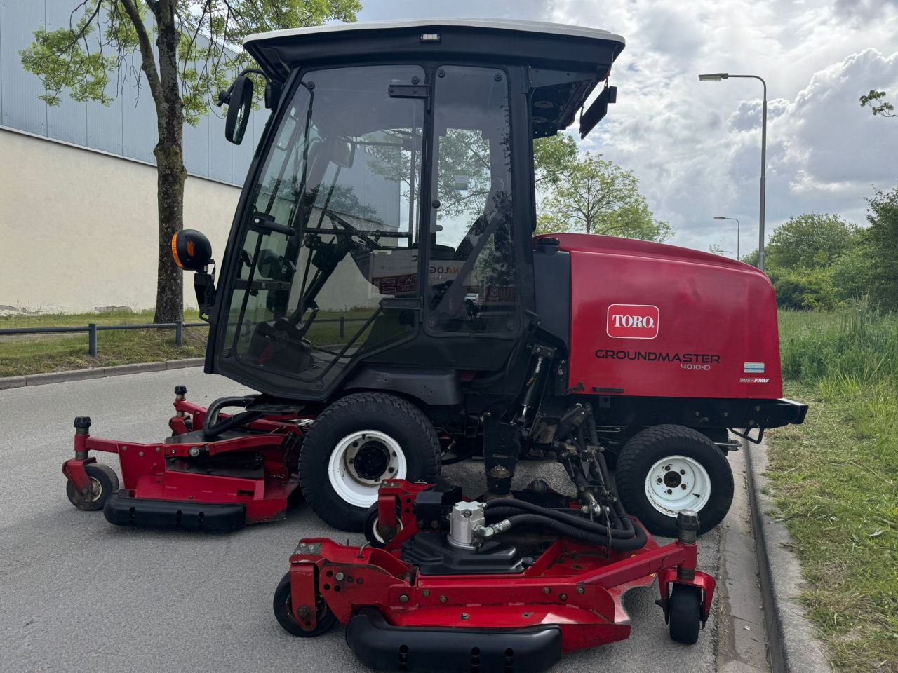 Toro Groundmaster 4010-D cirkelmaaier 2017 SmartPower