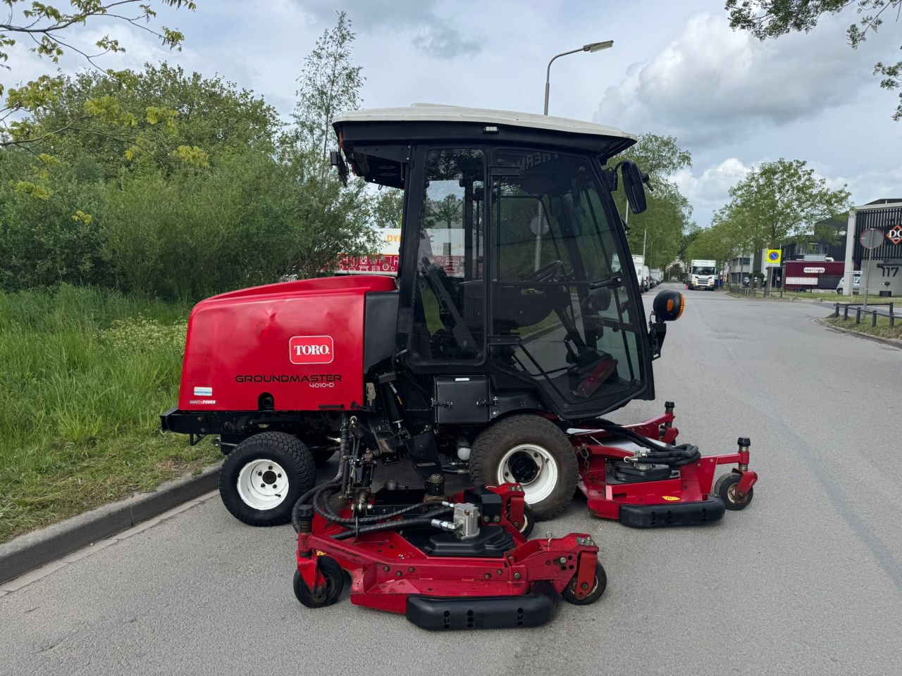Toro Groundmaster 4010-D cirkelmaaier 2017 SmartPower