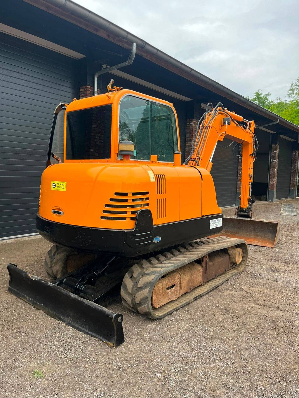 Crawler excavator Hyundai ROBEX 55-7 Diesel 39kW 2007