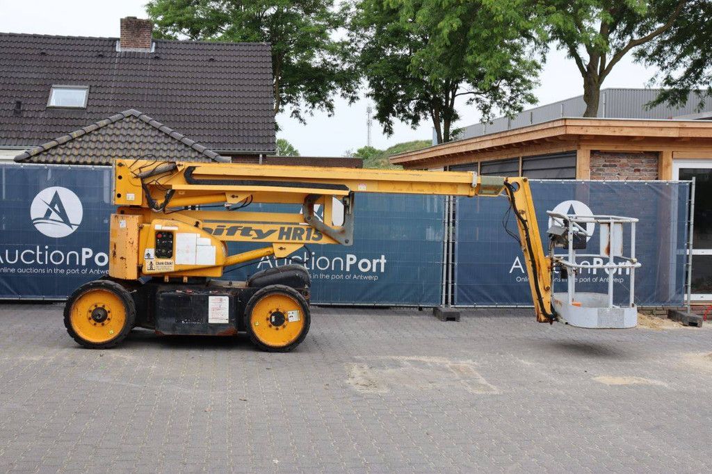 Knikarmhoogwerker Nifty HR15NDE Elektrisch+Diesel 15.5m 2005