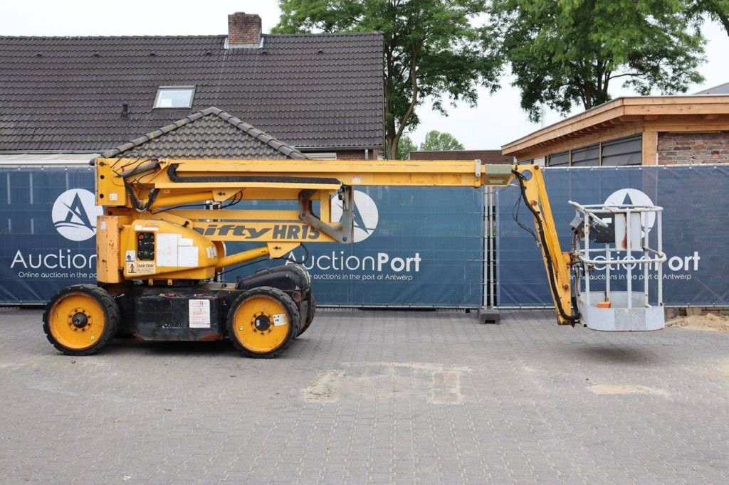 Knikarmhoogwerker Nifty HR15NDE Elektrisch+Diesel 15.5m 2005
