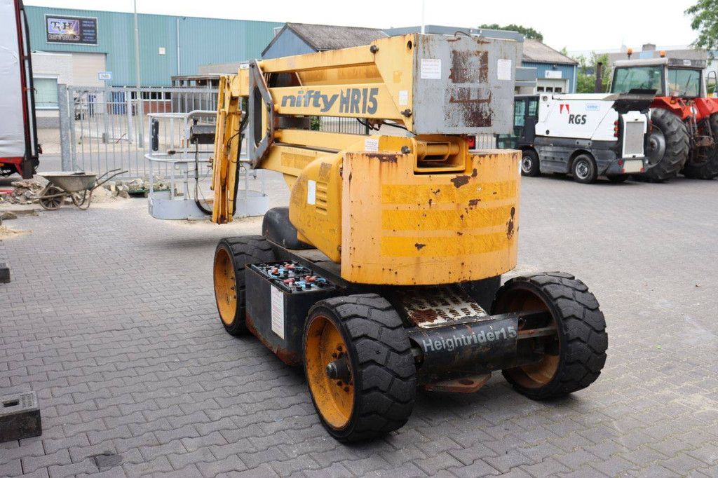 Knikarmhoogwerker Nifty HR15NDE Elektrisch+Diesel 15.5m 2005