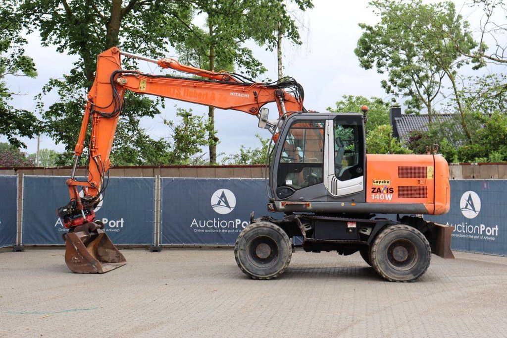 Wheel excavator Hitachi ZAXIS ZX140W-3 Diesel 90kW 2009