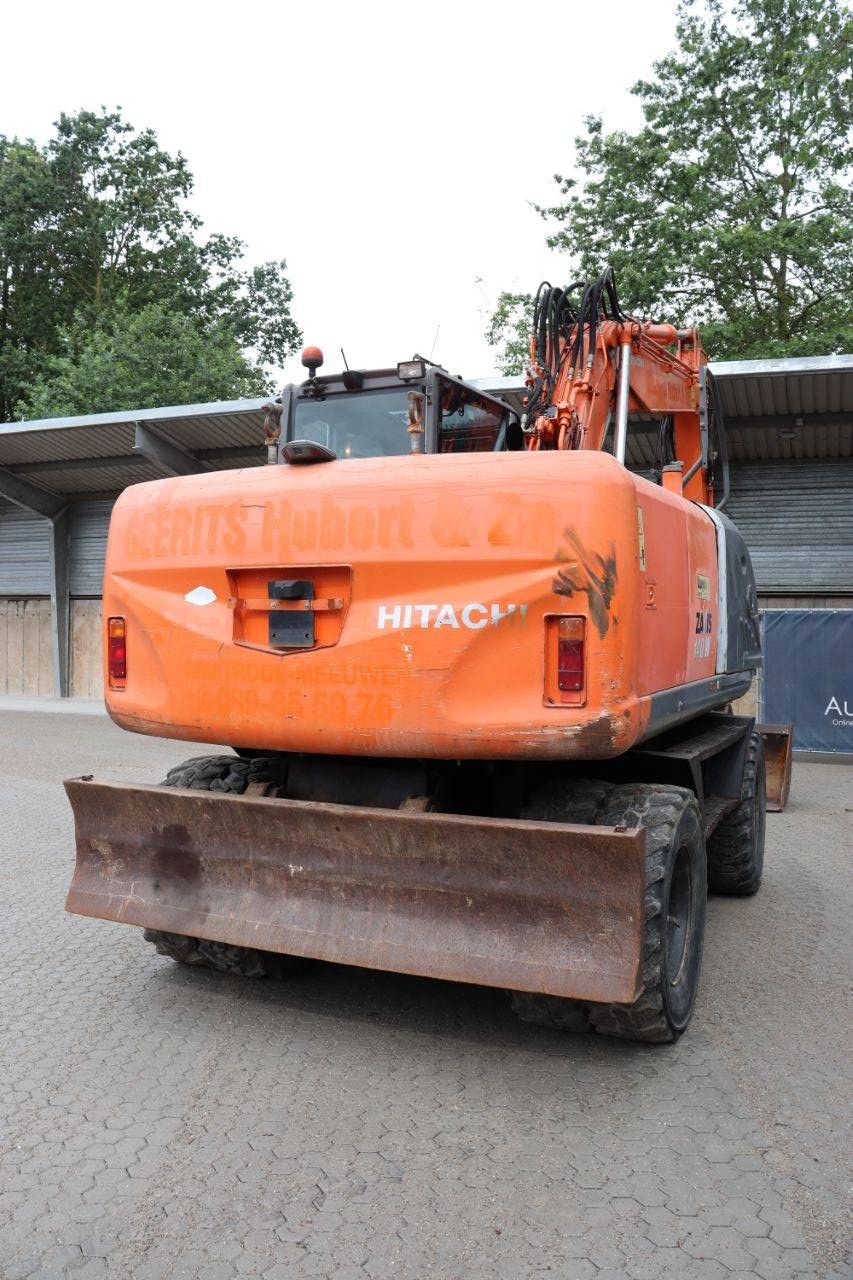 Wheel excavator Hitachi ZAXIS ZX140W-3 Diesel 90kW 2009