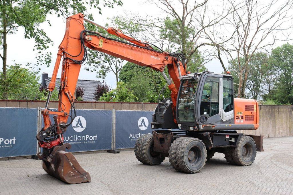 Wheel excavator Hitachi ZAXIS ZX140W-3 Diesel 90kW 2009