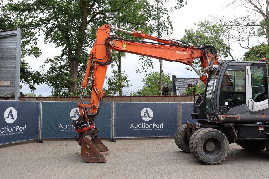Wheel excavator Hitachi ZAXIS ZX140W-3 Diesel 90kW 2009