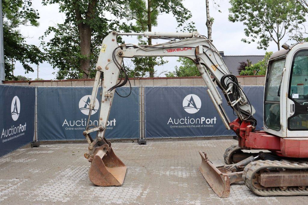 Crawler excavator Takeuchi TB153FR Diesel 29kW 2008