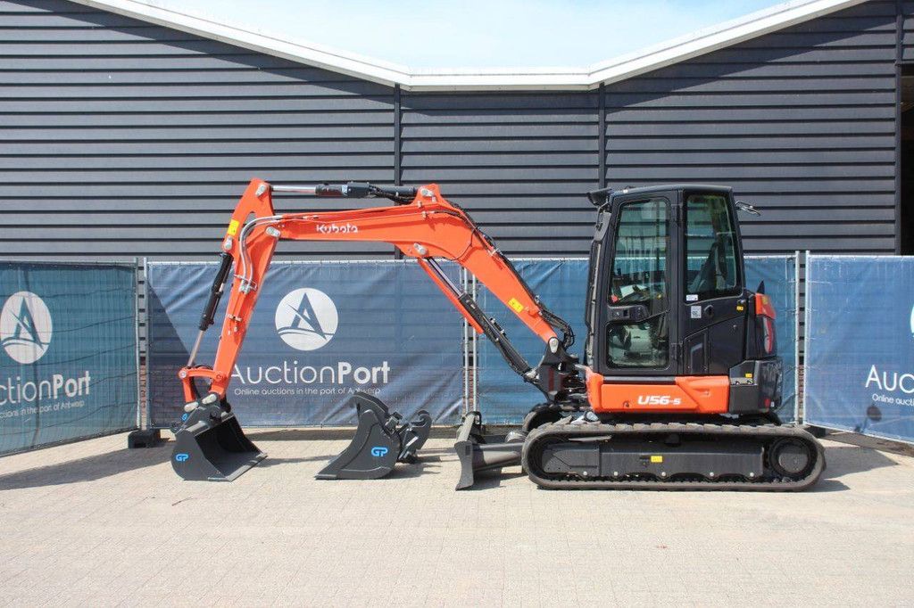 Kubota U56-5 Crawler Excavator Diesel 35kW 2025 New