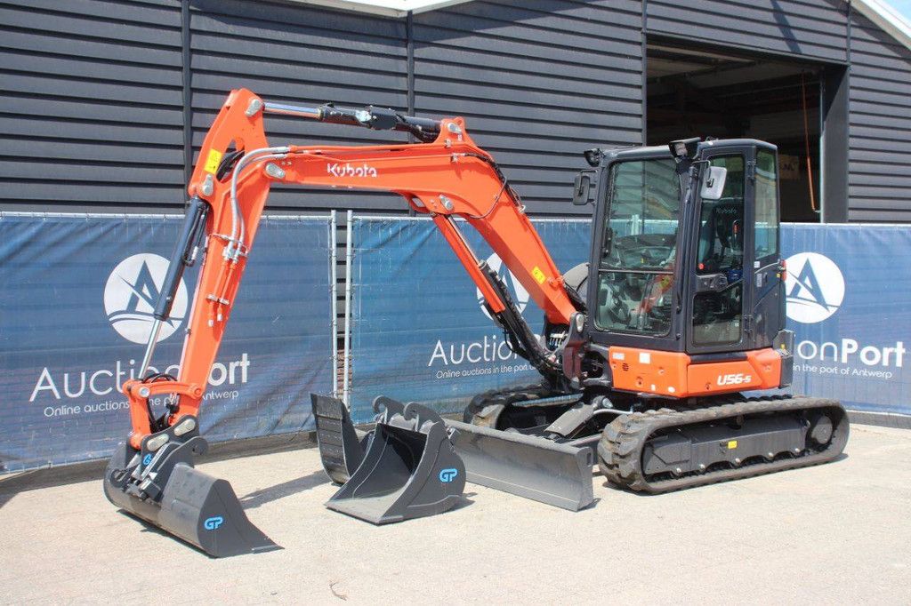 Kubota U56-5 Crawler Excavator Diesel 35kW 2025 New