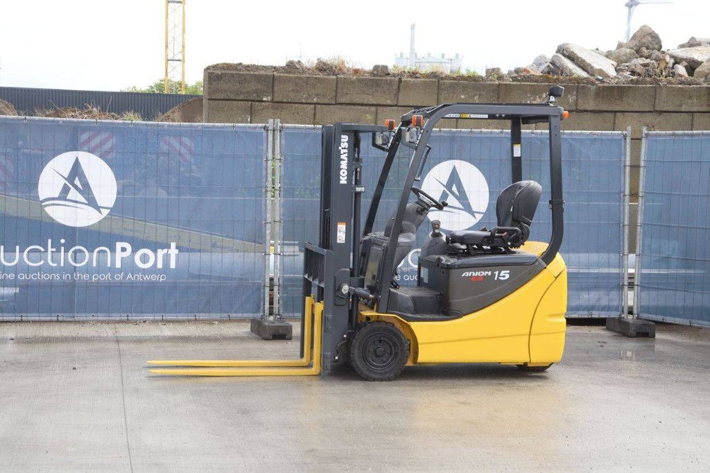 Komatsu FB15M-12 Electric Forklift 1450kg 4.0m 2011