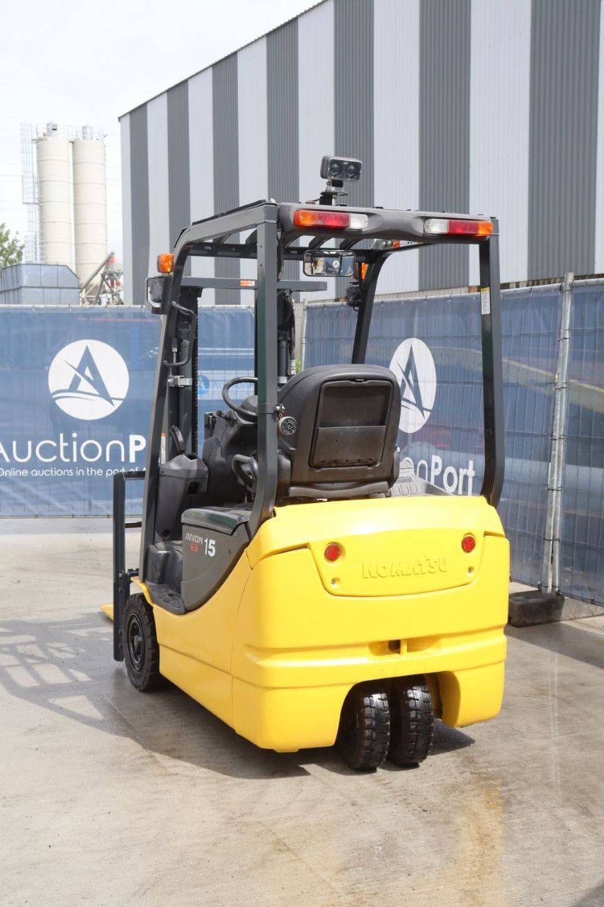 Komatsu FB15M-12 Electric Forklift 1450kg 4.0m 2011