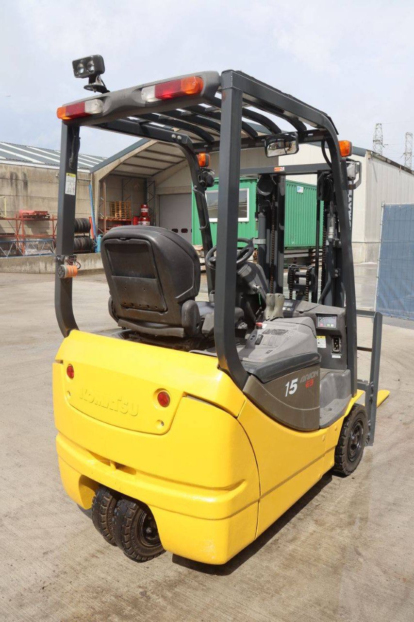 Komatsu FB15M-12 Electric Forklift 1450kg 4.0m 2011