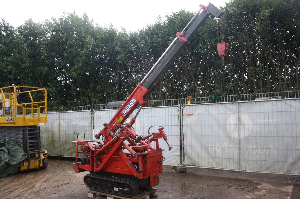 Hijskraan Tadano TM10 Benzine 1500kg 6.6m
